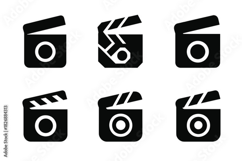 Iconic Logo Collection. Yggdrasil tree. Icon set. Set Logo of Yggdrasil tree: Tree with Norse motifs. harmonious logo variations of the same emblematic concept