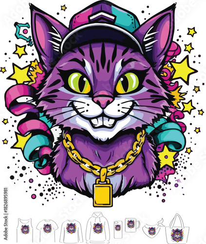 picture, clipart, drawing, illustration, cat