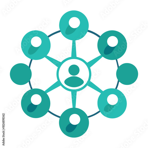 Social network concepts illustrate the complex structure of people's connections and communication in a digital community