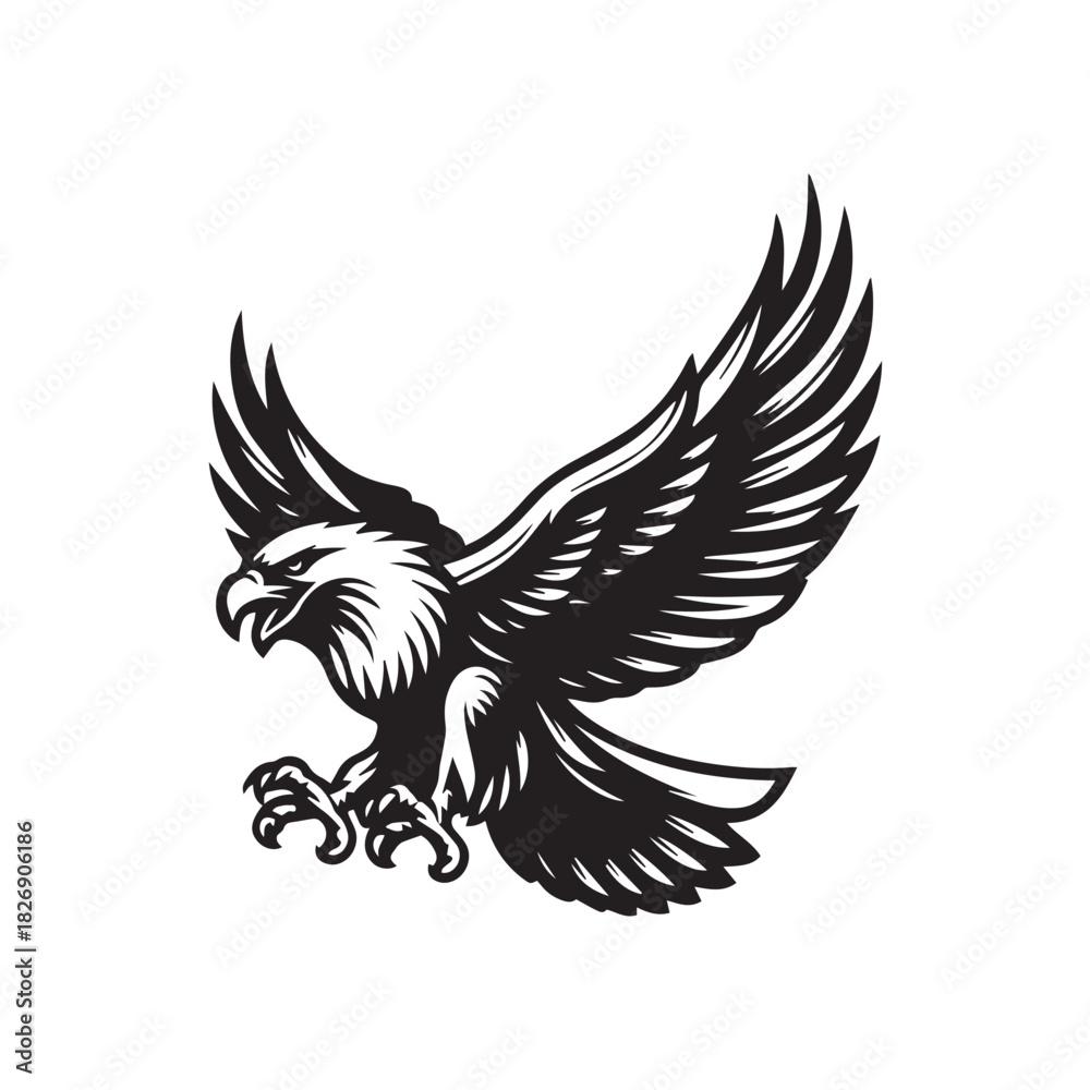 Fototapeta premium eagle vector illustration