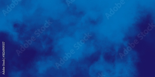 Abstract dark background. Blue smoke. Science experiment concept. abstract colorful abstract blue colorful background, painting, watercolor, spatula, frost. blue smoke background .