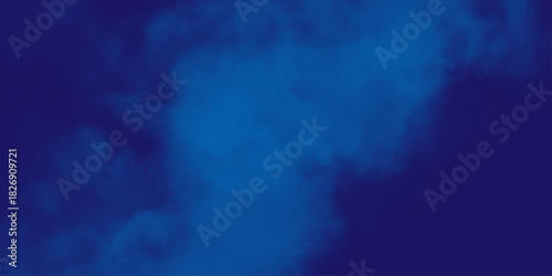 Abstract dark background. Blue smoke. Science experiment concept. abstract colorful abstract blue colorful background, painting, watercolor, spatula, frost. blue smoke background .