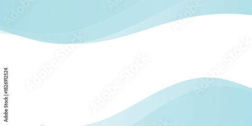 Abstract blue wave background, minimal wave design concept, vector illustration. for banner, banner.eps.10