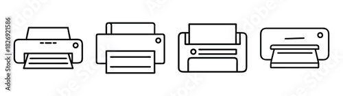 Find the best printer machine for your office or home printing needs printer vector design