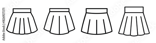 Explore different skirt styles and silhouettes a line gathered pleated and more fashion design