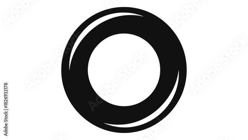 Solidarity circle symbol illustrating unity, connection, and collective strength on a clean, simple white backdrop.