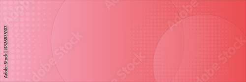 Pink background with halftone gradient style, featuring dotted textures. The background is predominantly pink with circular patterns. Minimal halftone vector gradient background
