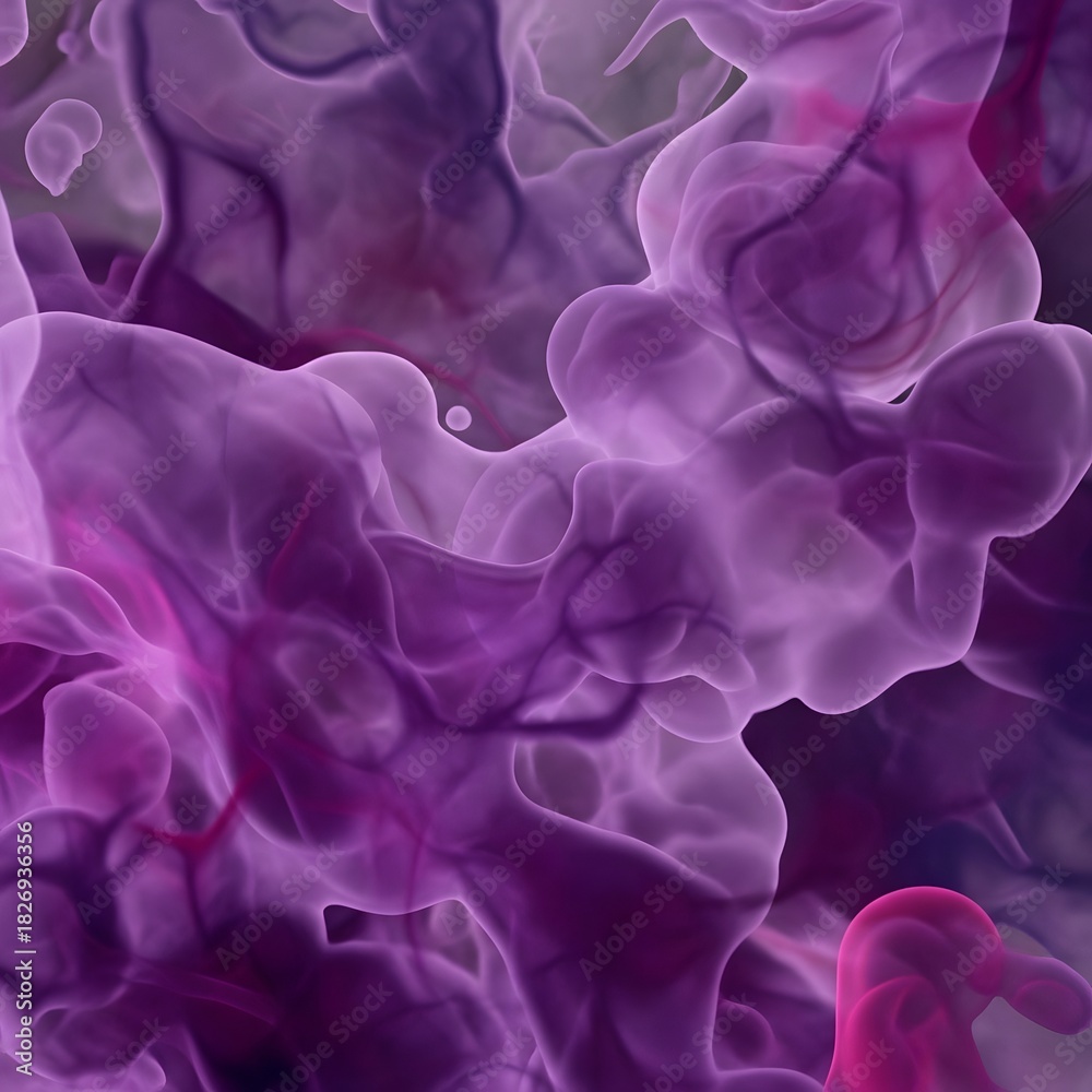 Obraz premium purple smoke texture abstract illustration vector banner design digital art expression beauty background wallpaper concept