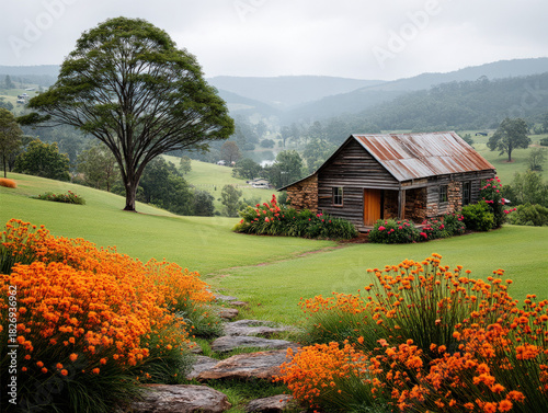 Australian farm house