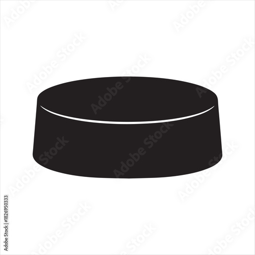 Cake ring icon set cutter cookie on white background