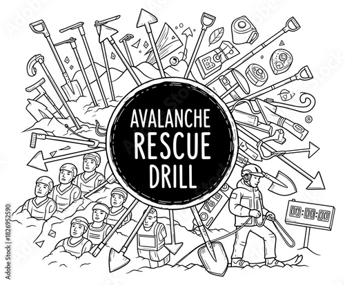 Avalanche rescue equipment and team preparedness