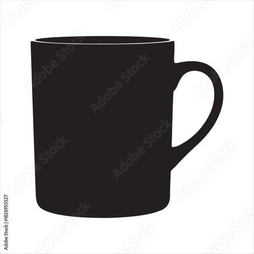 black coffee cup