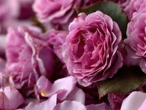 Romantic flowers background
