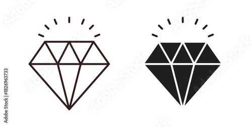 Values icon concept. Glyph vector illustration isolated. Simple solid style.