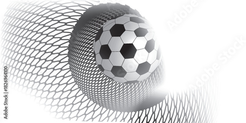 Black wire mesh fence isolated on white, background. eps 10 modern.