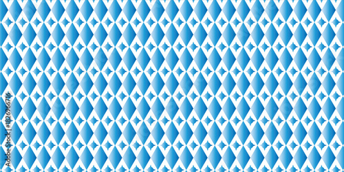 Bavarian Oktoberfest seamless pattern with blue and white rhombus Flag of Bavaria Oktoberfest blue checkered background Wallpaper Vector old diamonds background.vektor background