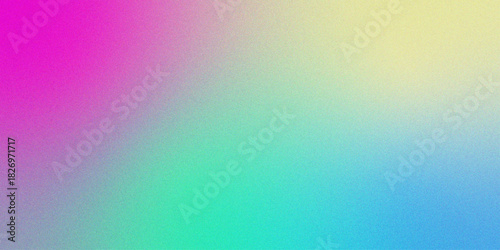 Colorful gradient noise grain background texture. Abstract gradient background. Ultraviolet glow on a multicolor abstract background. Empty wallpaper template. abstract photo smooth background.