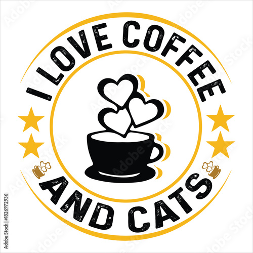 Coffee T Shirt Design T Shirt Print Template, Typography Design For Shirt, Mugs, Iron, Glass, Stickers, Hoodies, Pillows, Phone Cases, etc