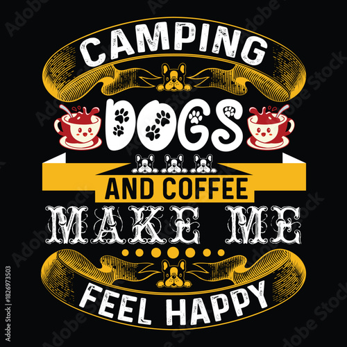 Coffee T Shirt Design T Shirt Print Template, Typography Design For Shirt, Mugs, Iron, Glass, Stickers, Hoodies, Pillows, Phone Cases, etc