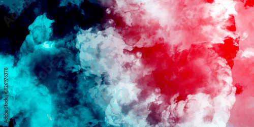 Abstract smoke in dark background. smoke vapes. Cloudscape atmosphere. Brush effect. Dramatic and energetic design for action, adventure, or danger. clouds. Template for websites. Red smoke background
