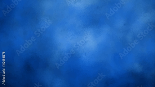 Deep Blue Abstract Watercolor Texture: Navy & Sapphire Cloud Swirl Background for Ocean, Cinematic & Dramatic Digital Design Projects