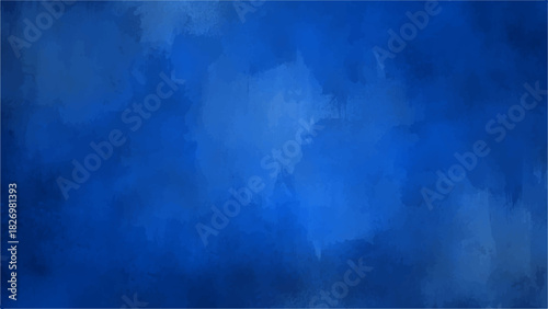 Deep Blue Abstract Watercolor Texture: Navy & Sapphire Cloud Swirl Background for Ocean, Cinematic & Dramatic Digital Design Projects