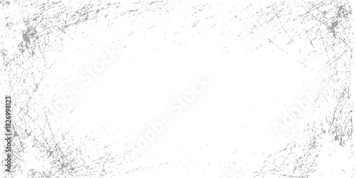 Abstract black ink splat frame creates a textured grunge surface for an old, dirty, and vintage paper design. film, stone, concrete, grey, light, dirt, wallpaper, dust