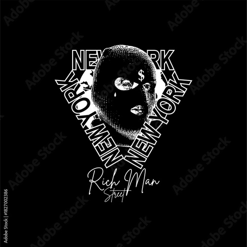 new york rich man abstract vi...