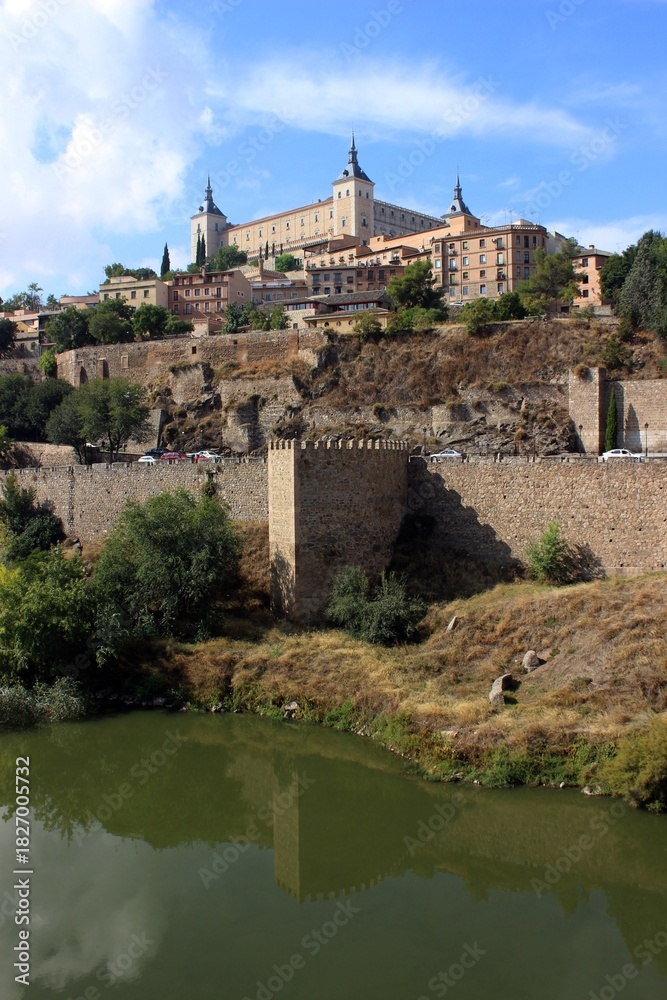 Fototapeta premium Toledo, viewed from the east.