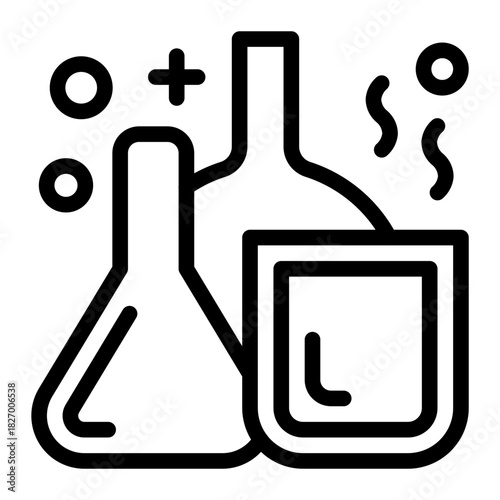 This Chemical icon is suitable for pharmacy.