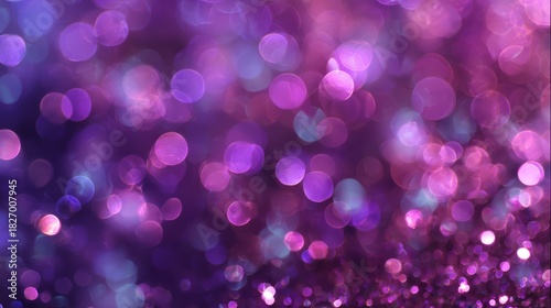 Wallpaper Mural Soft purple bokeh background with glowing light circles and gentle blur effect creating a dreamy pastel atmosphere for festive, elegant, and modern design projects” Torontodigital.ca