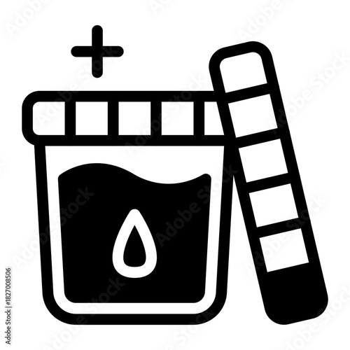 This Urine container icon is suitable for pharmacy.