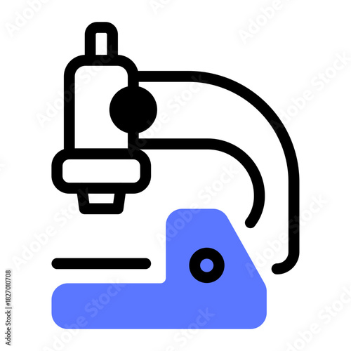 This Microscope icon is suitable for pharmacy.
