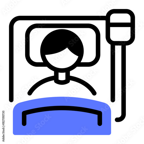 This Patient icon is suitable for pharmacy.