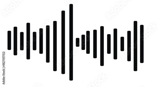 Music wave line sound one noise icon audio frequency signal podcast radio sound wave volume hand art. Sound line wave music audio icon one art voice continuous hand. Wave podcast line sound.