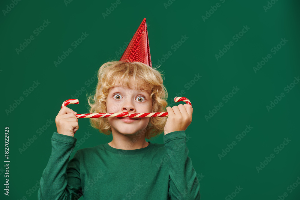 Naklejka premium Candy Fun Portrait