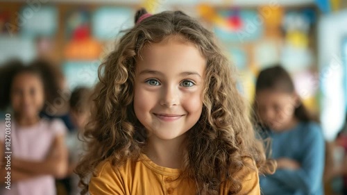 Wallpaper Mural girl in school class,study,back to school,education Torontodigital.ca