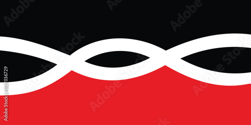 Fototapeta Naklejka Na Ścianę i Meble -  Black red abstract background vector illustration minimal desktop wallpaper backdrop design