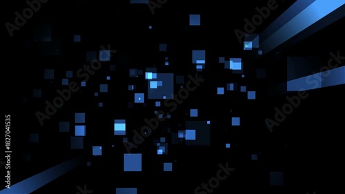 bryły,, cząstki, elementy, 3d, neon, geometria, wyrzut, efekty	