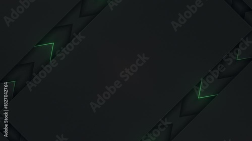This stock motion graphic video include clip of Tech Flow Dark Panels