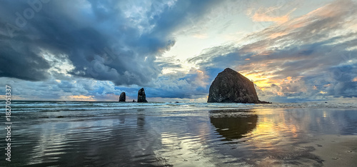 Haystack Rock Sunset