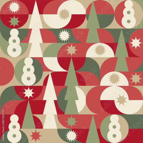 christmas seamless pattern