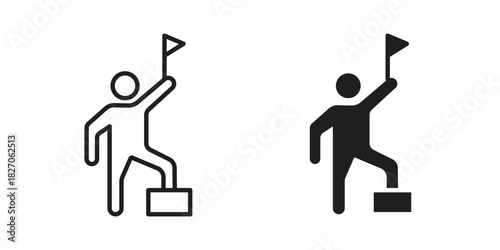 Leadership icon for your website design, logo, app, UI. EPS10