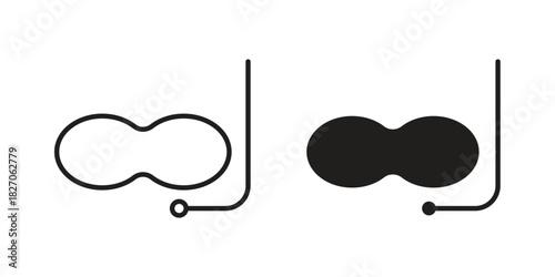 Mask snorkel icon for your website design, logo, app, UI. EPS10