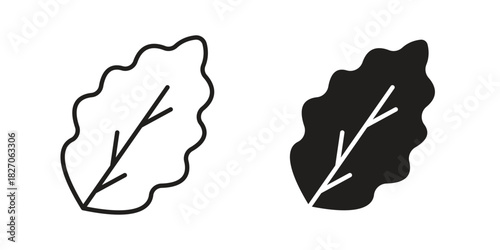 Photography Oak Leaf icon for your website design, logo, app, UI. EPS10