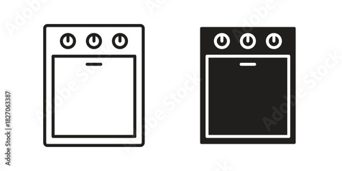 Oven icon for your website design, logo, app, UI. EPS10