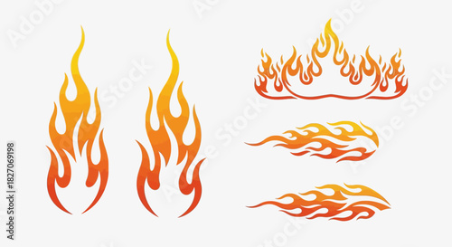 Fiery Flames - A Collection of Dynamic Fire Designs.