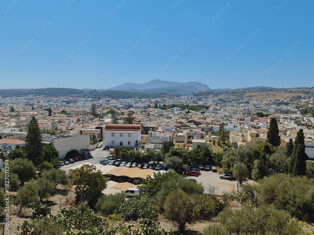 Fototapeta premium Greece, beautiful view of the city
