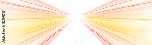 Neon arcs slide across the scene, bending into shifting waves of light. Their luminous shapes create a smooth rhythm of acceleration. The illustration reflects modern high-speed design.