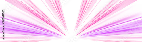 Red and blue beams race forward in synchronized arcs of motion. Their illuminated trails carve patterns through the night. The visual rhythm suggests unstoppable speed.